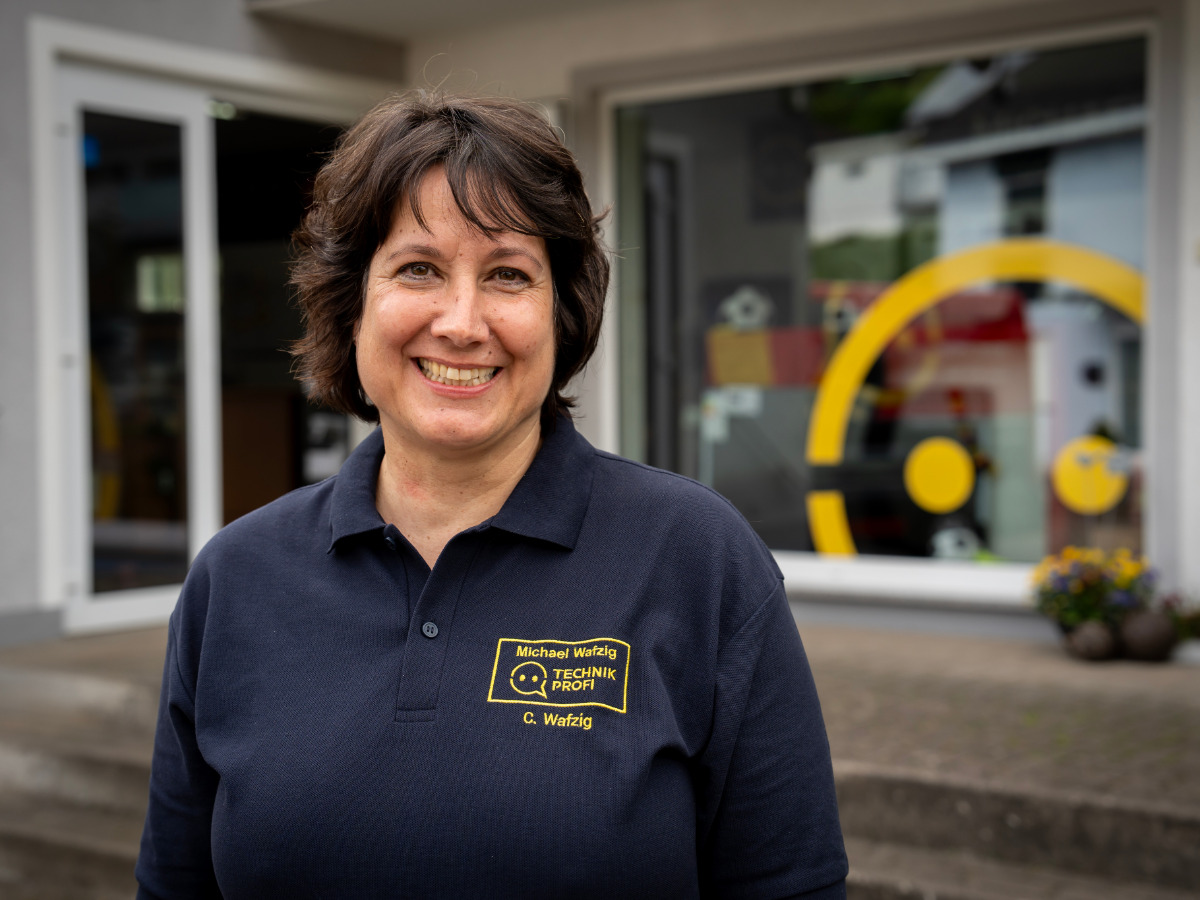 Corina Wafzig, Betriebswirtin des Handwerks